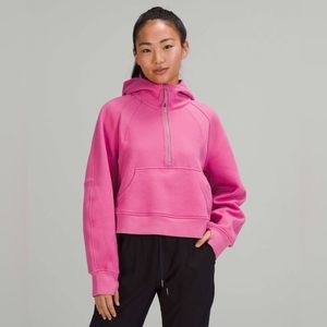 Lululemon Pink Blossom Scuba Hoodie